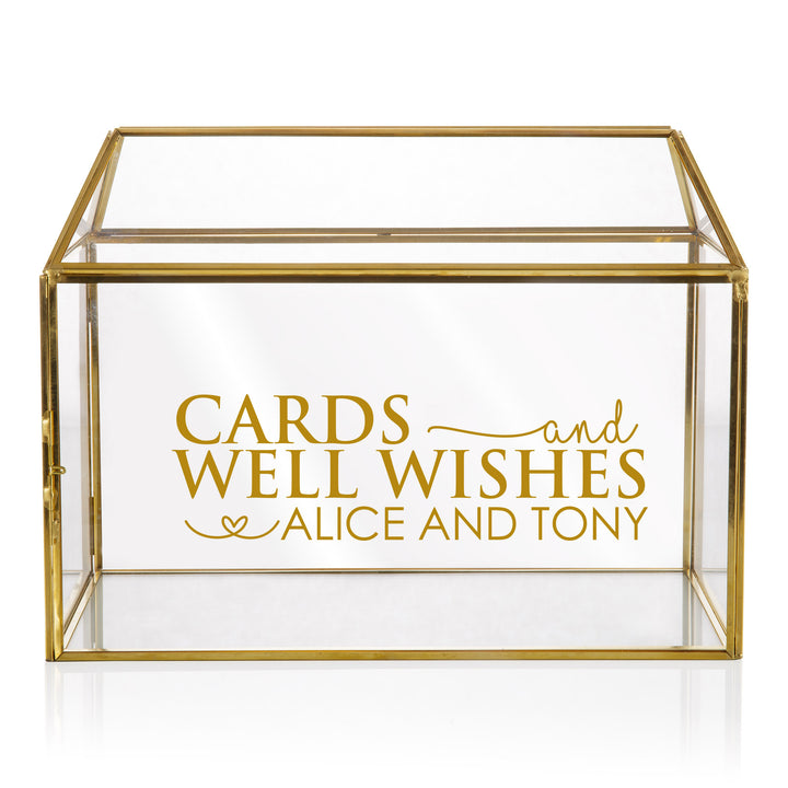 Personalised Glass House Wishing Well - 24cm(H)