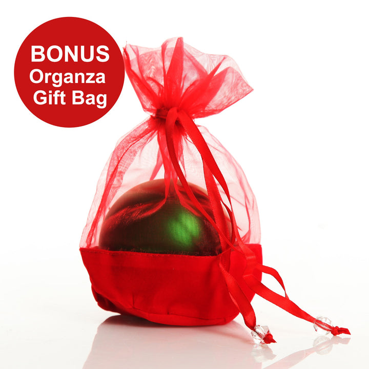 Personalised Green Shatterproof Christmas Bauble