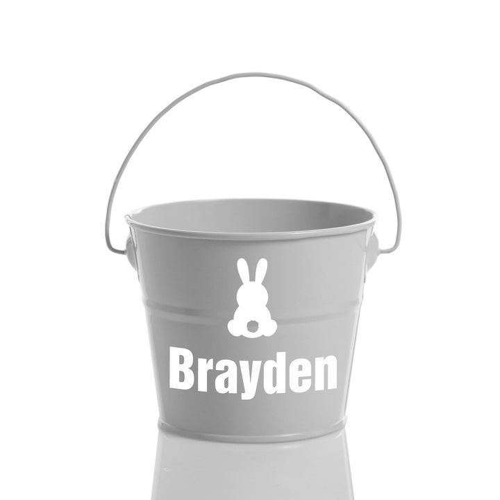Personalised Easter Bucket - Bunny Tail