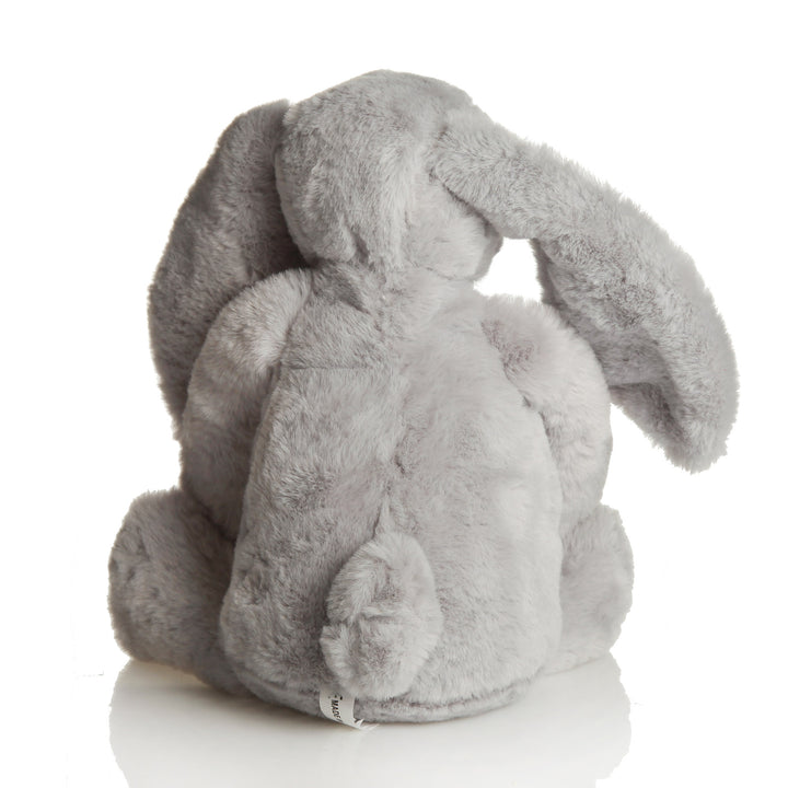 Personalised Grey Fluffy Easter Bunny