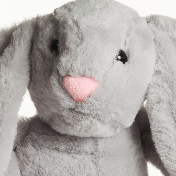 Personalised Grey Fluffy Easter Bunny
