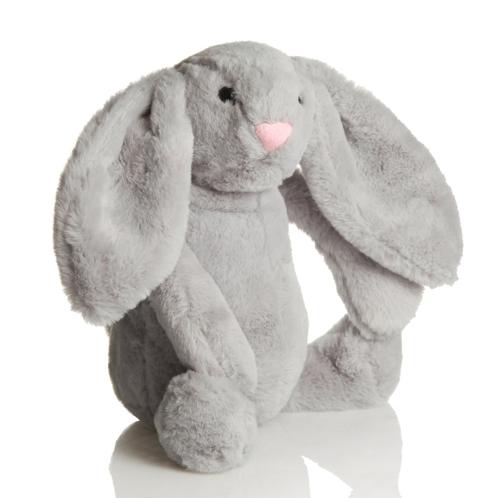 Personalised Grey Fluffy Easter Bunny