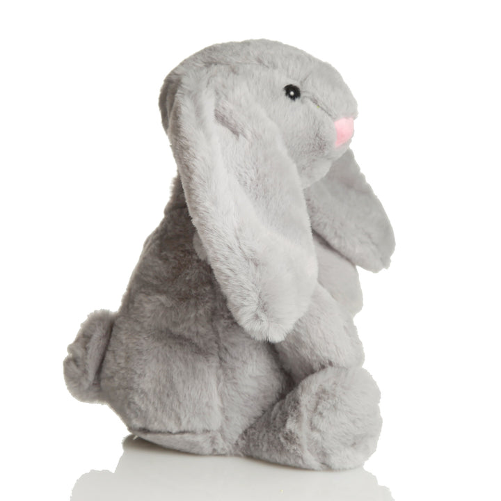 Personalised Grey Fluffy Easter Bunny