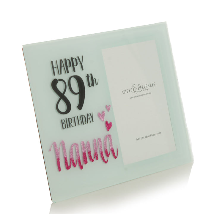 Personalised Happy Birthday Photo Frame - Any Age