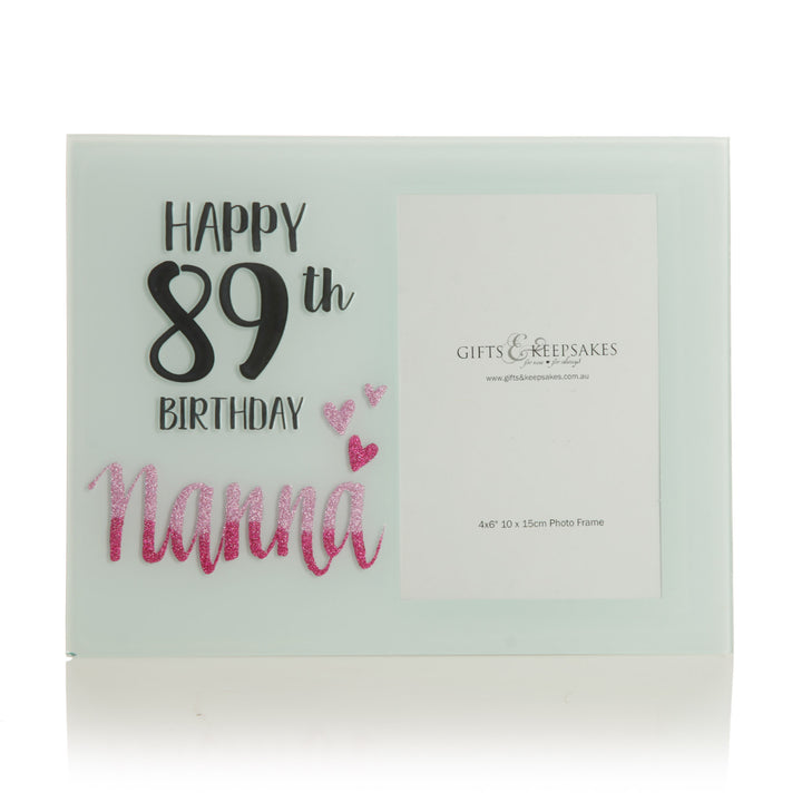 Personalised Happy Birthday Photo Frame - Any Age