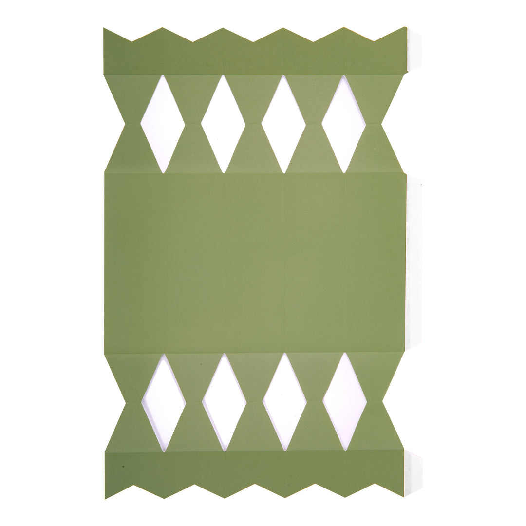 Personalised Sage Hexagonal Green Bon Bon Wedding Bomboniere