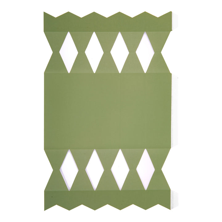 Personalised Sage Hexagonal Green Bon Bon Wedding Bomboniere