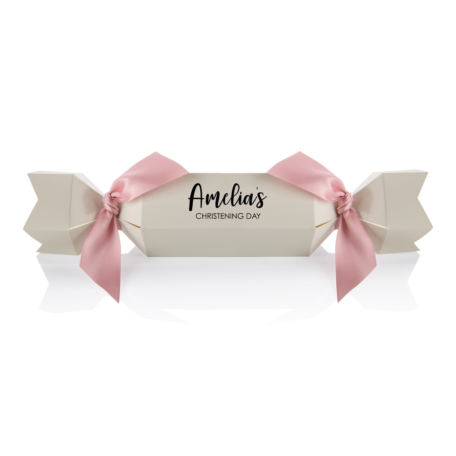 Personalised Grey Hexagonal Bon Bon Wedding Bomboniere