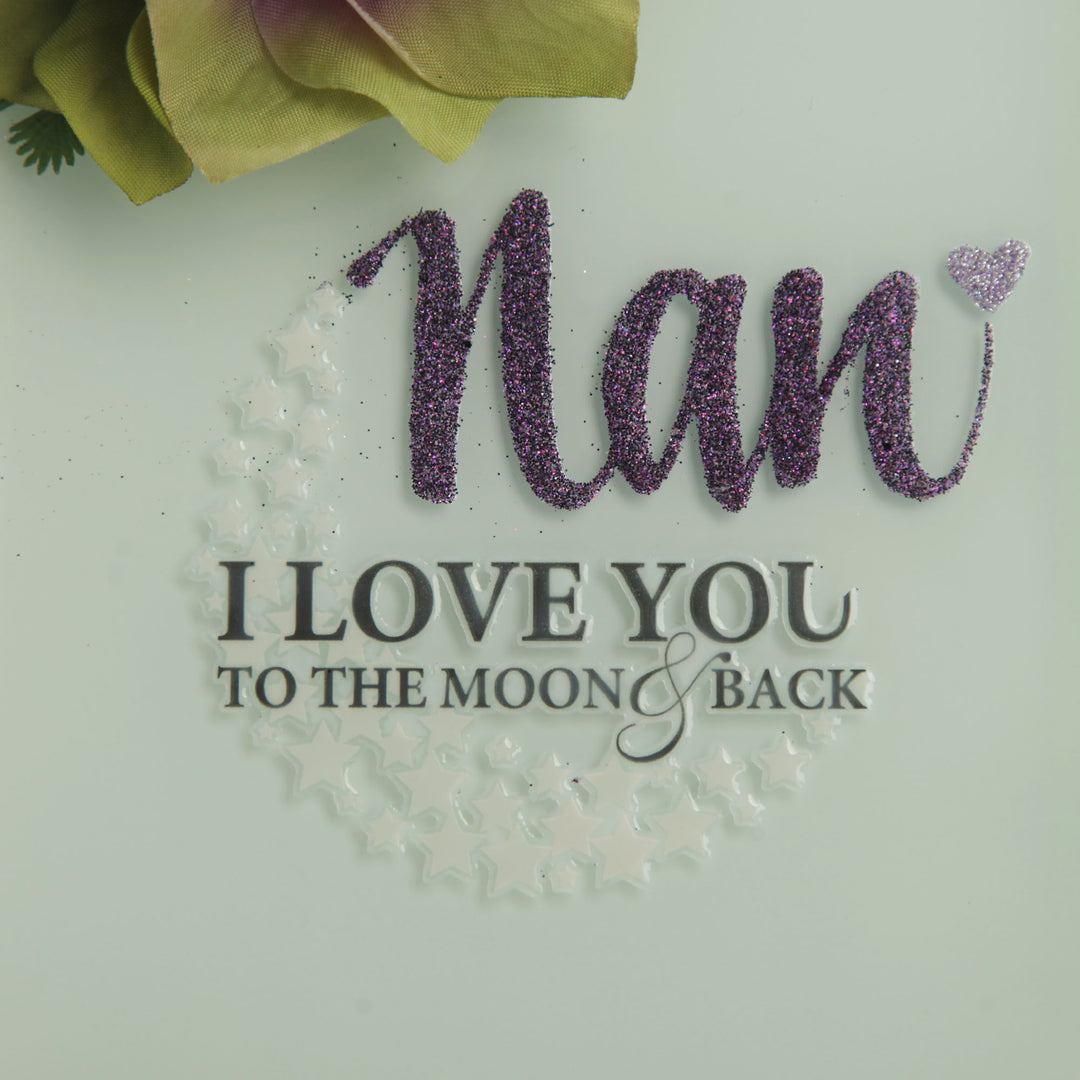Personalised I Love you to the Moon and Back Photo Frame