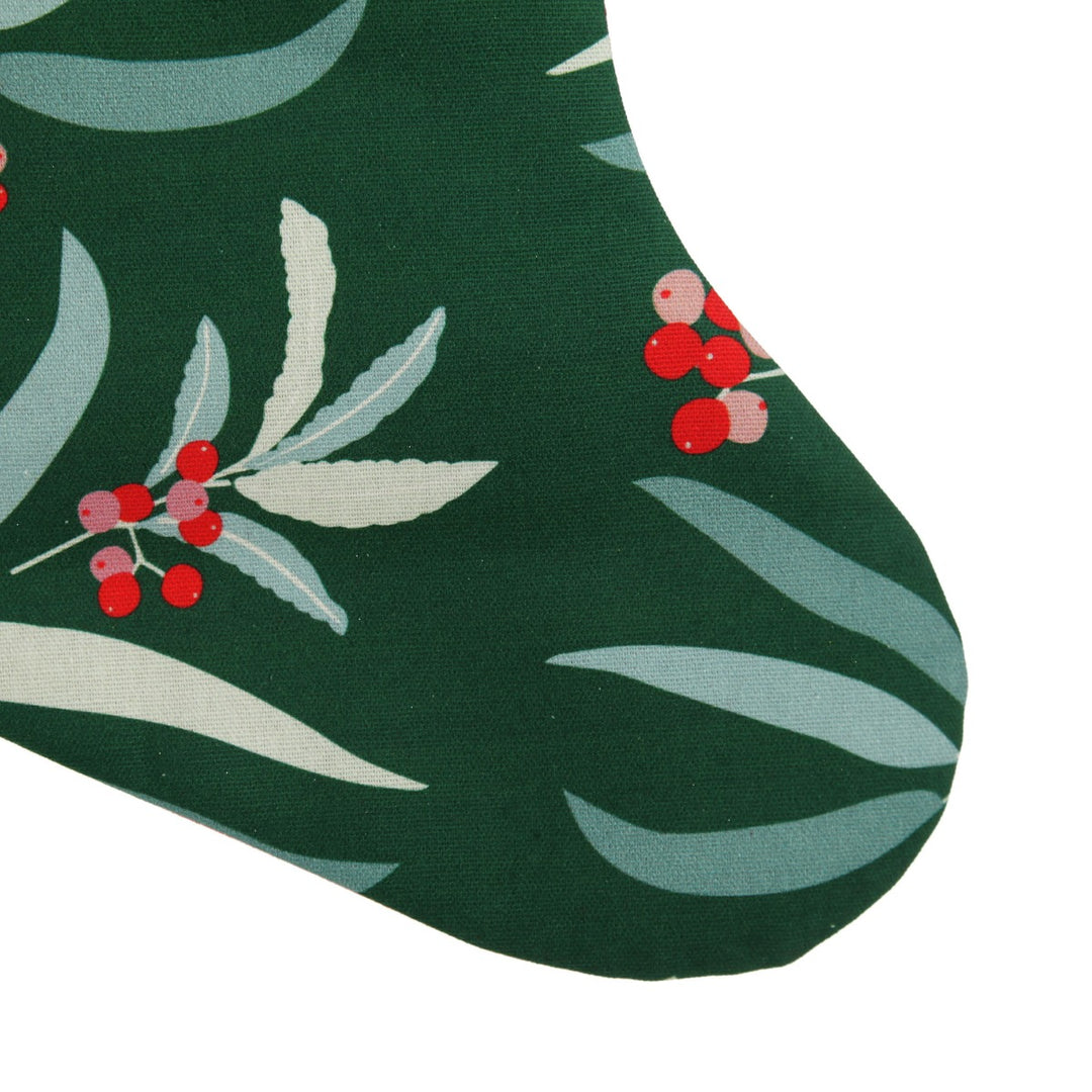 Jocelyn Proust Australiana Flora Christmas Stocking - Close up detail