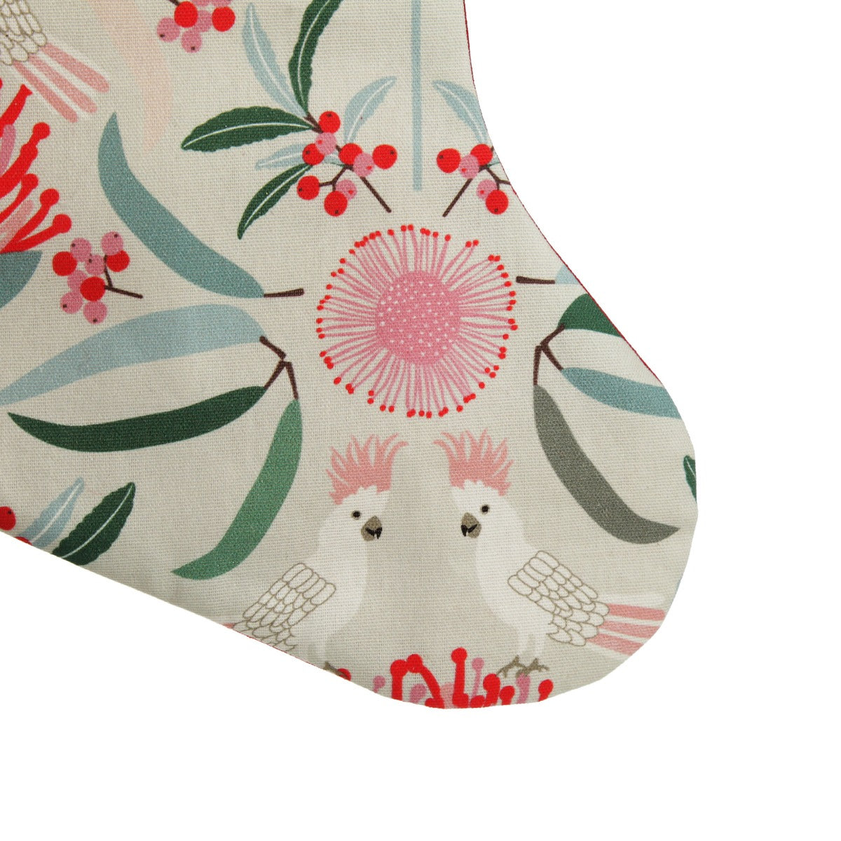 Jocelyn Proust Cockatoo Christmas Stocking - Details