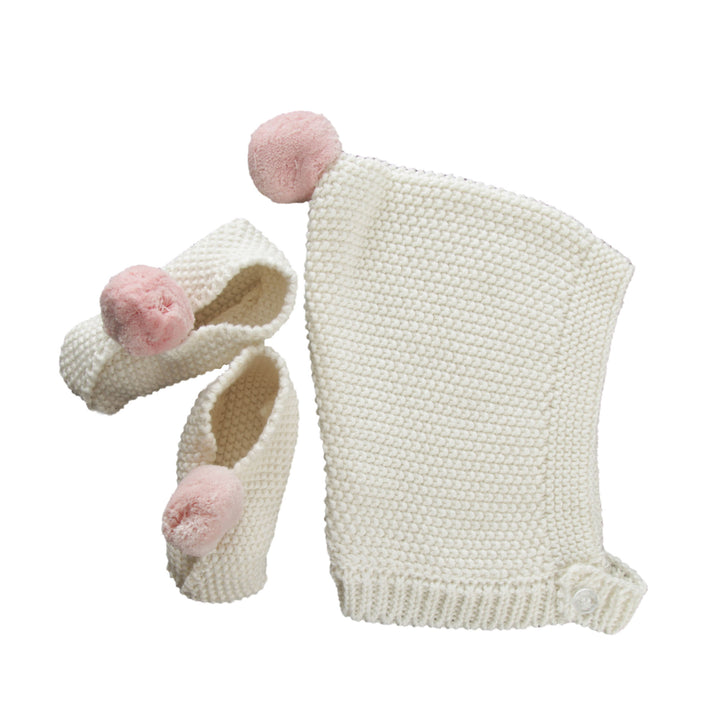 Personalised Little Princess Baby Girl Bootie and Beanie Gift Hamper
