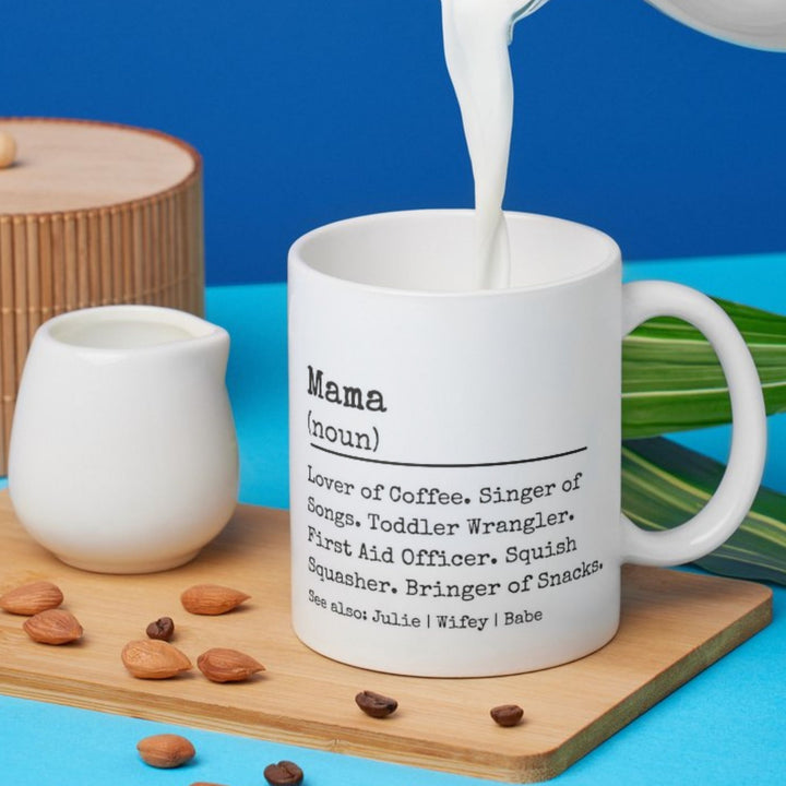Personalised Mum Definition Mug 