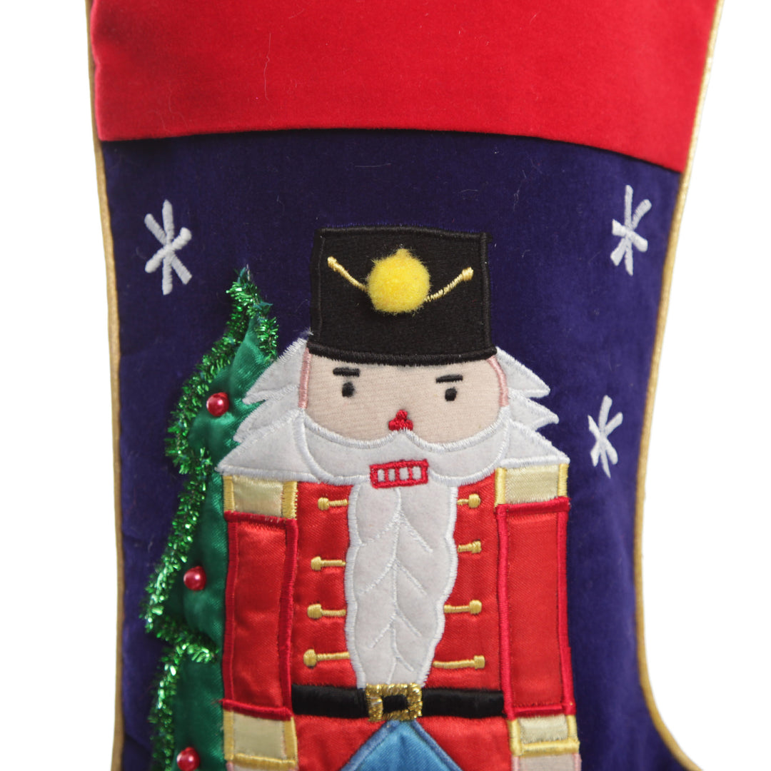 Personalised Nutcracker Christmas Stocking