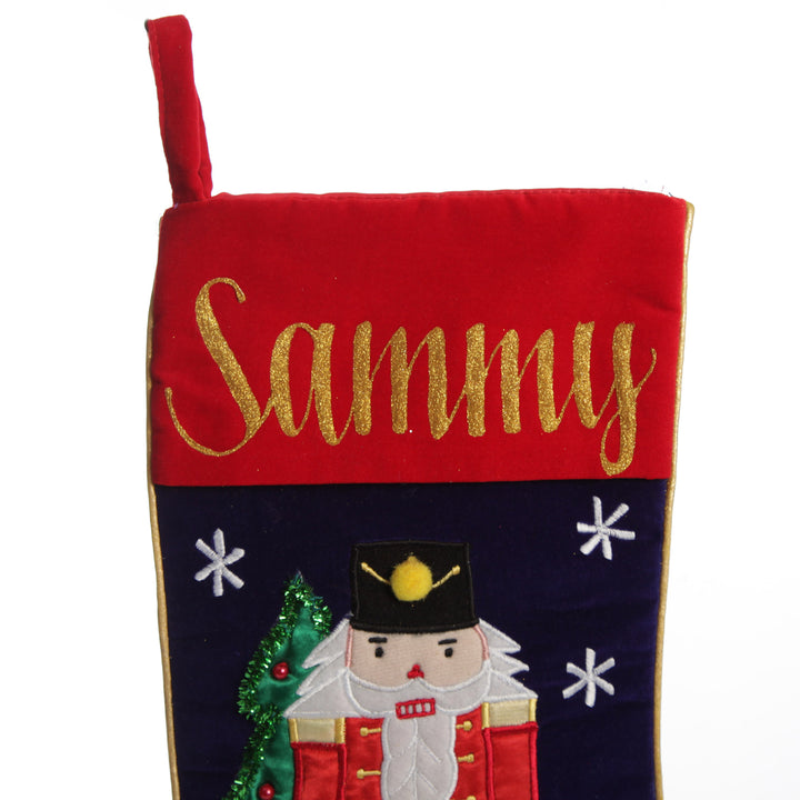 Personalised Nutcracker Christmas Stocking