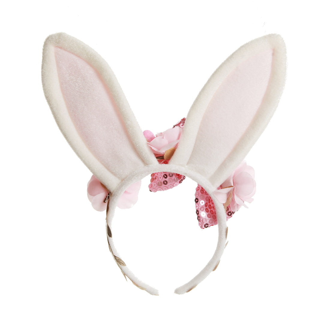 Personalised Pink Bow Easter Headband