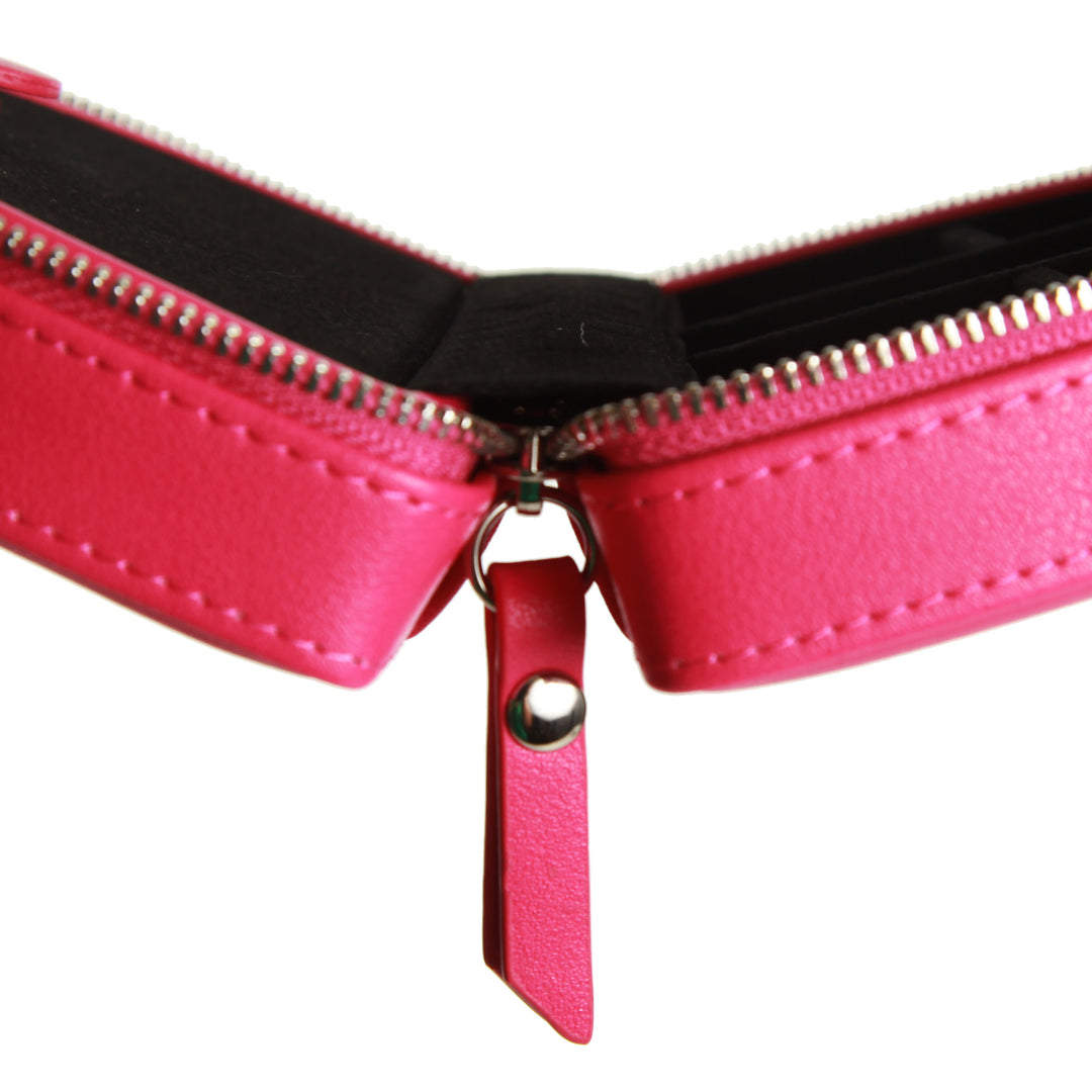 Personalised Pink Curved Travel Jewellery Case