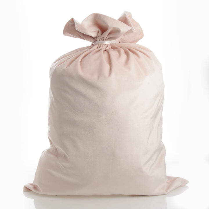 Personalised Pink Velvet Santa Sack