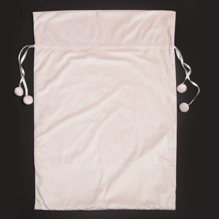 Personalised Pink Velvet Santa Sack