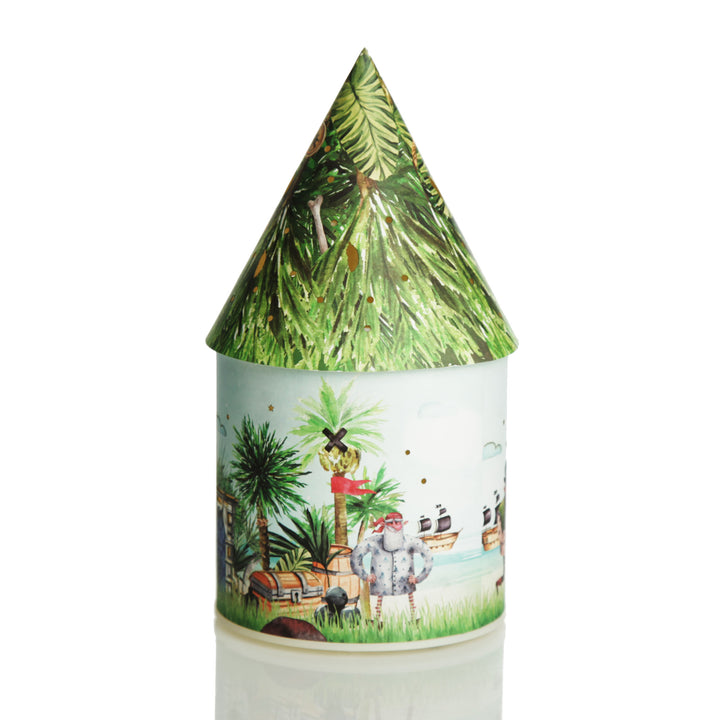 Personalised Playful Pirate House Night Light Detail