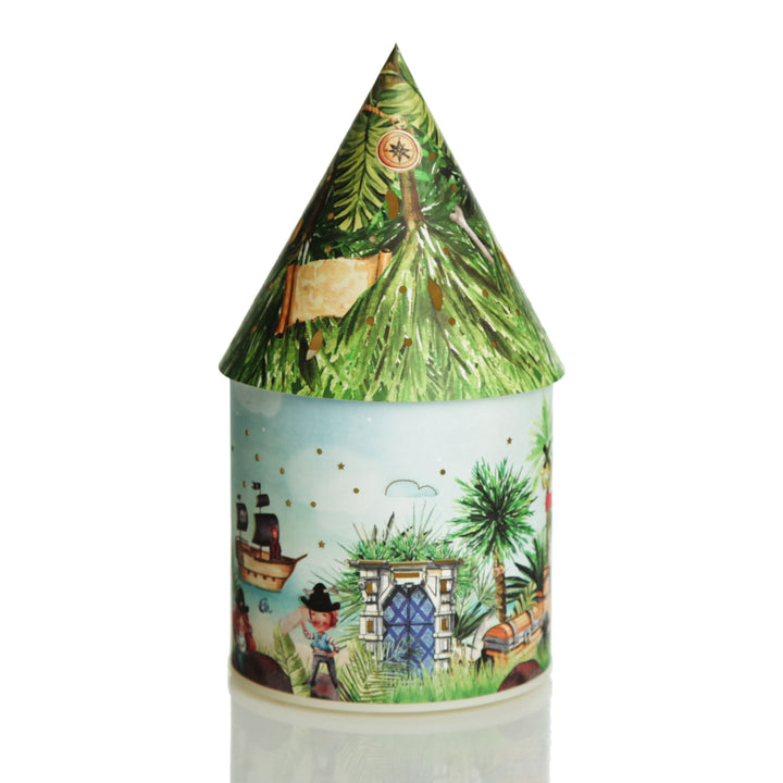 Personalised Playful Pirate House Night Light Detail
