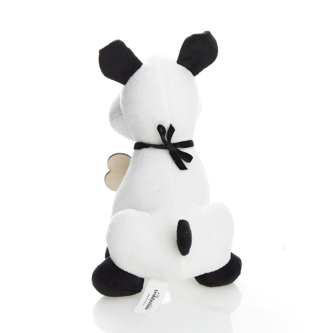Personalised Plush Puppy Dog with Bone
