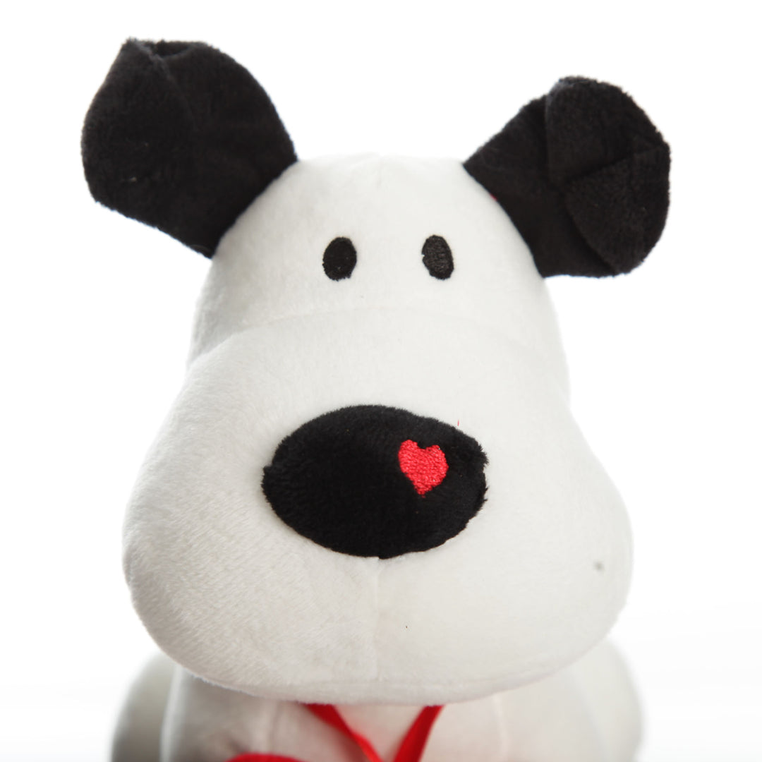 Personalised Plush Puppy Dog with Bone