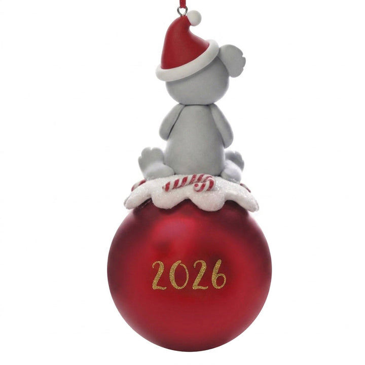 Red Koala Christmas Character Bauble