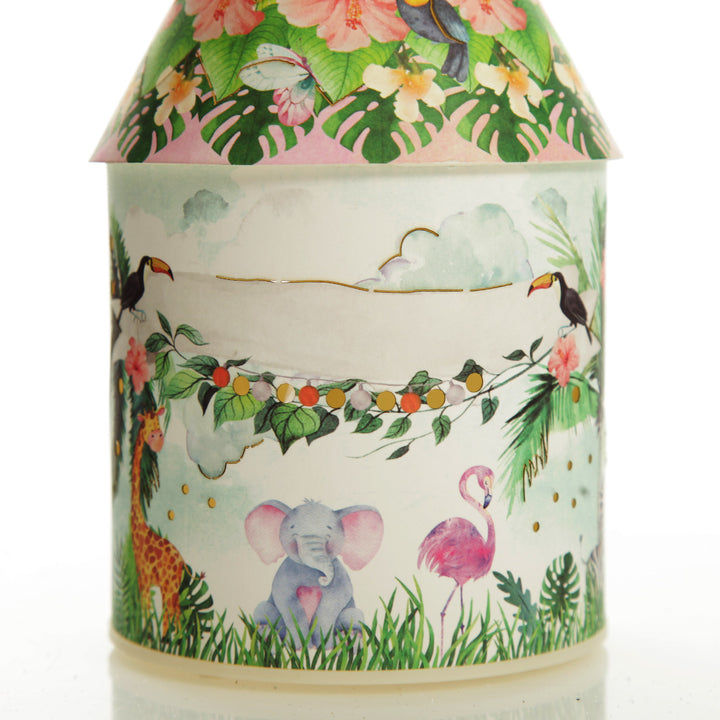 Personalised Safari Kingdom House Night Light