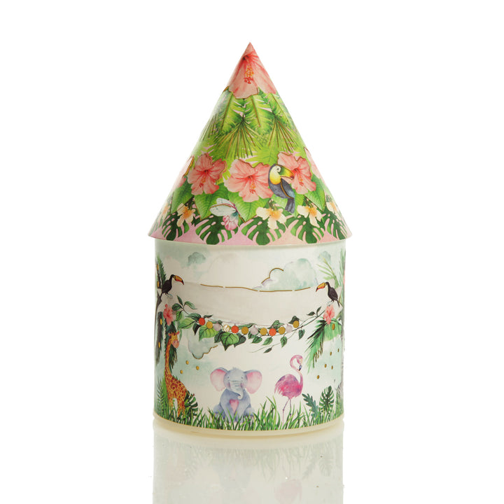 Personalised Safari Kingdom House Night Light