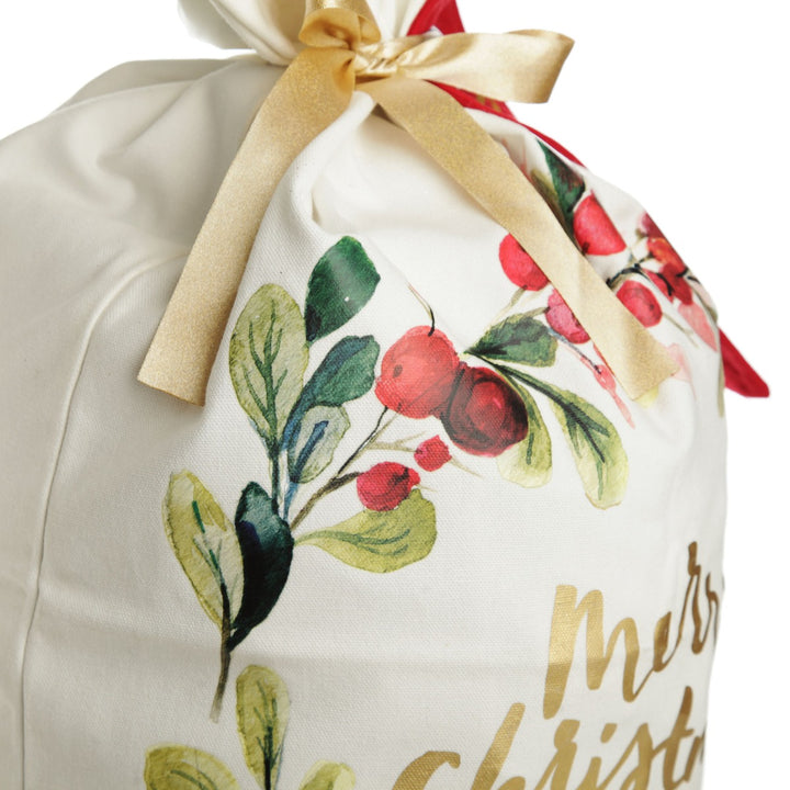 SECOND Sugarplum Merry Christmas Canvas Santa Sack