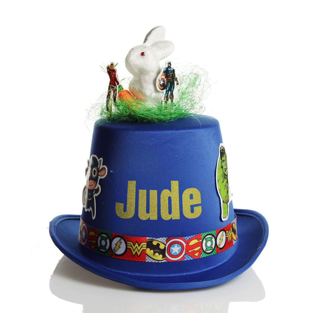 DIY Personalised Superhero Easter Hat Kit