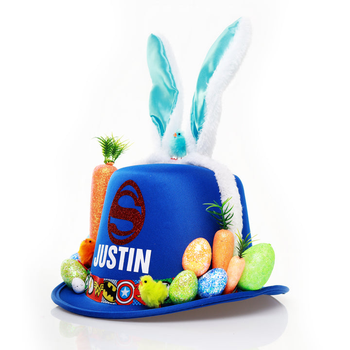 Personalised SuperMan hero Easter Hat