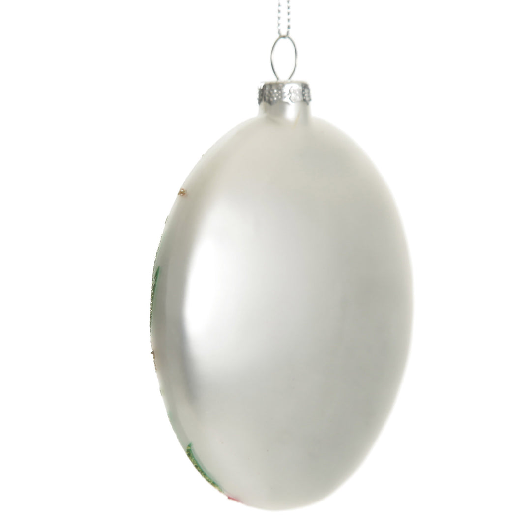 Llama Christmas Hanging Disc