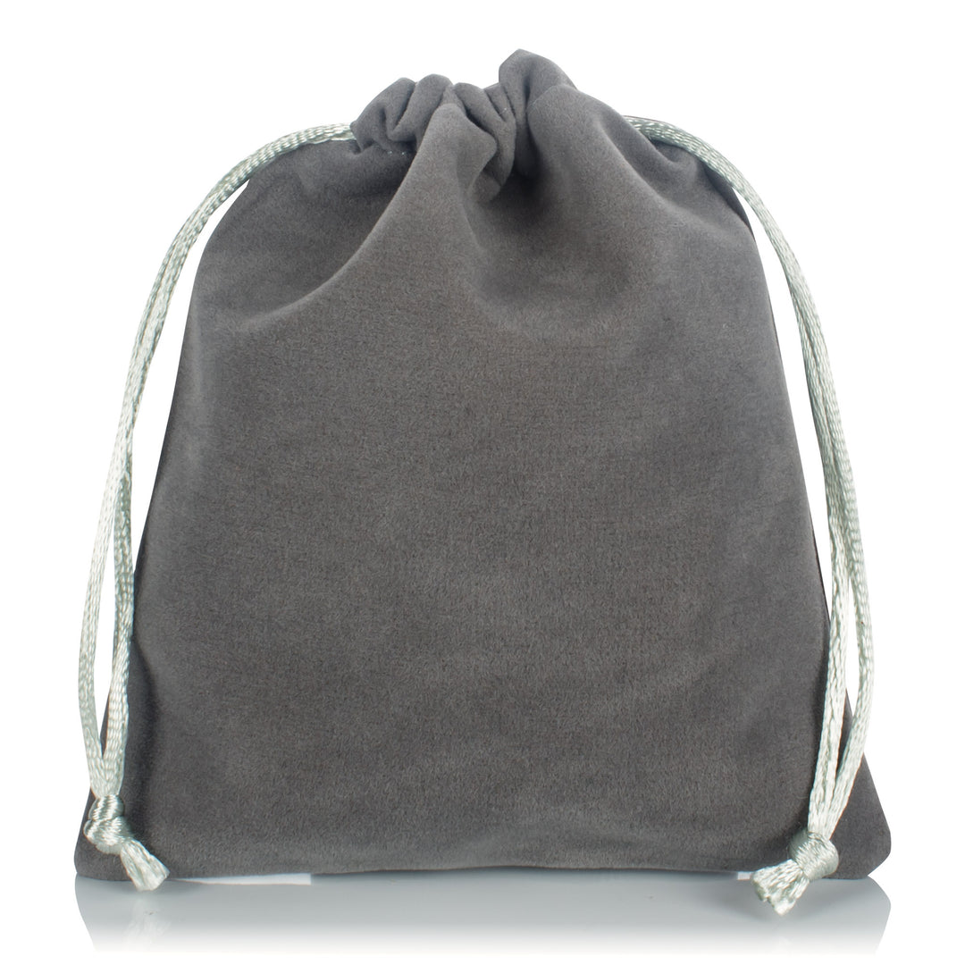 Personalised Velvet Wedding Favour Bag Bomboniere
