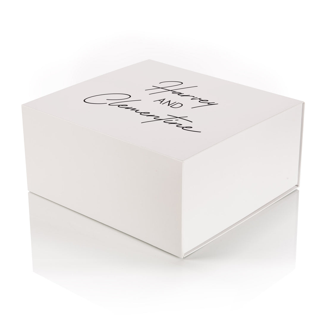 White Deluxe Magnetic Gift Box