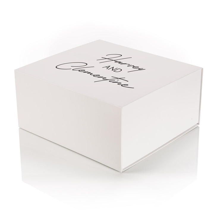 White Deluxe Magnetic Gift Box