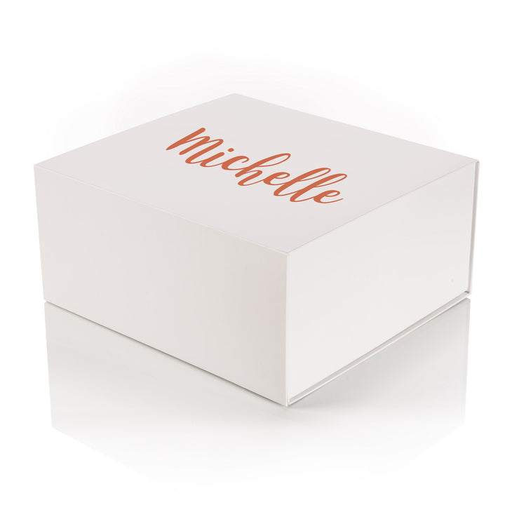 White Deluxe Magnetic Gift Box