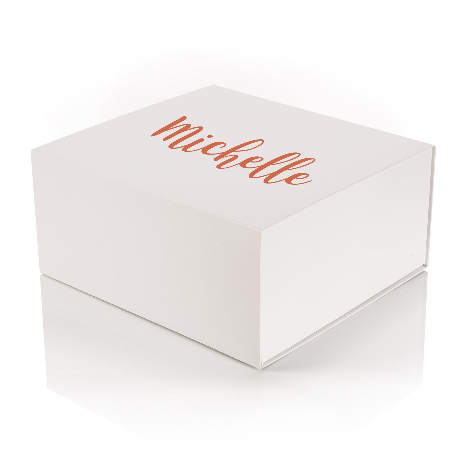 White Deluxe Magnetic Gift Box
