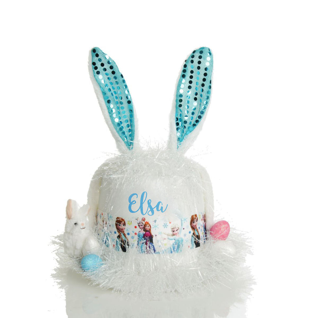 DIY Personalised White Frozen Easter Hat Kit