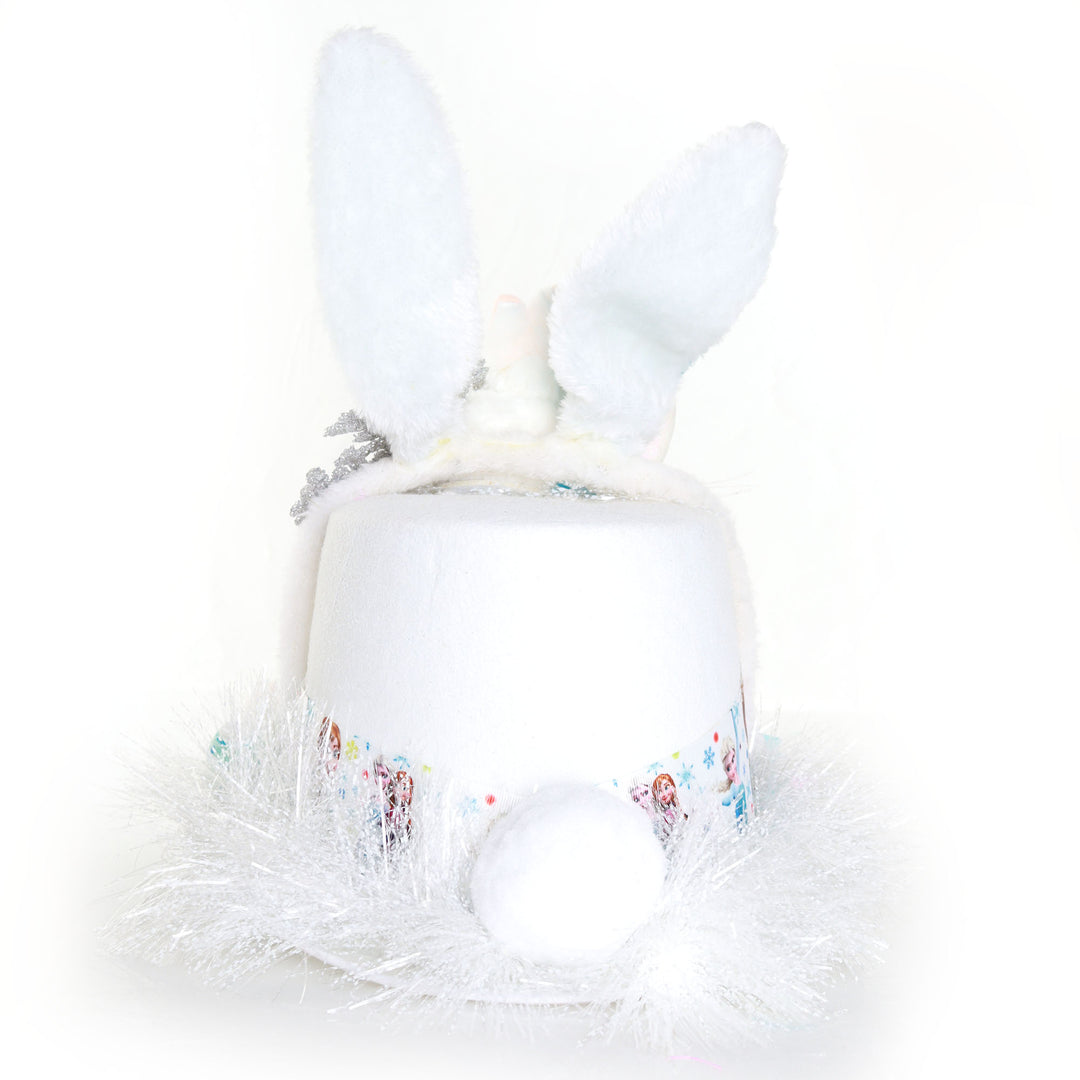 Personalised White Frozen Easter Hat