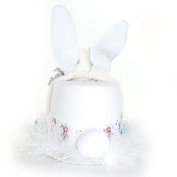 Personalised White Frozen Easter Hat