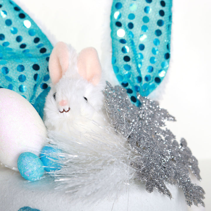 Personalised White Frozen Easter Hat