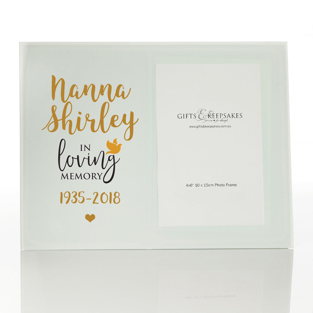 Personalised In Loving Memory Photo Frame