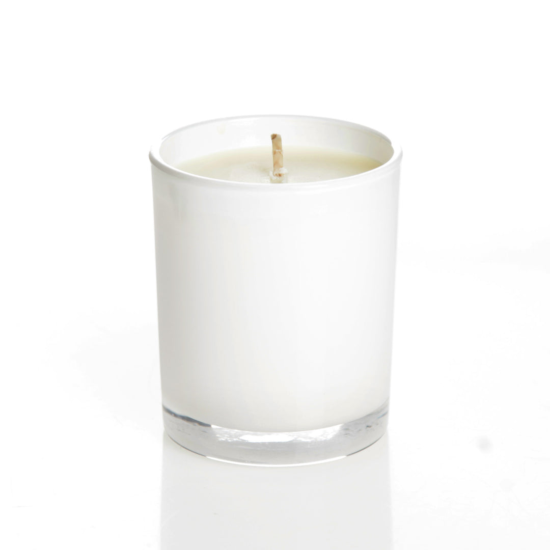 Personalised White Soy Candle - Merry Christmas Back