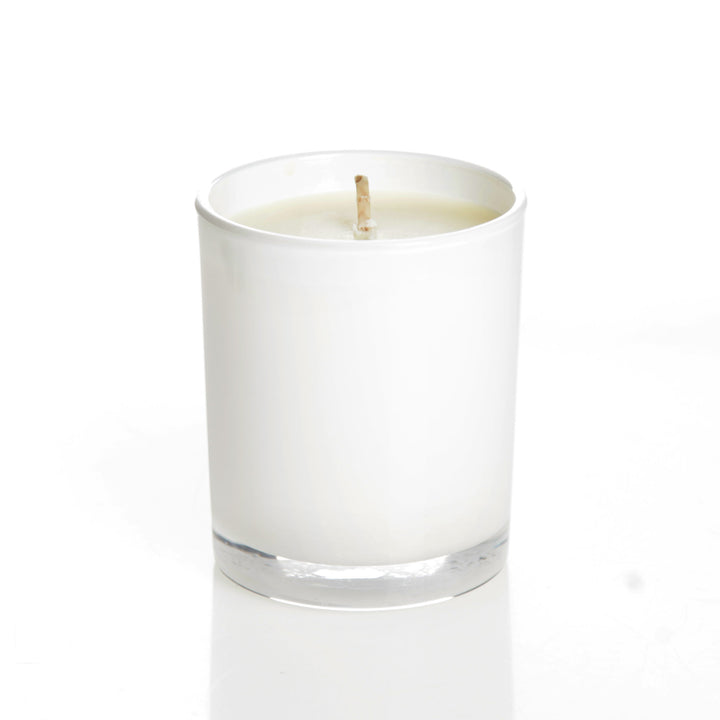 Personalised White Soy Candle - Merry Christmas Back