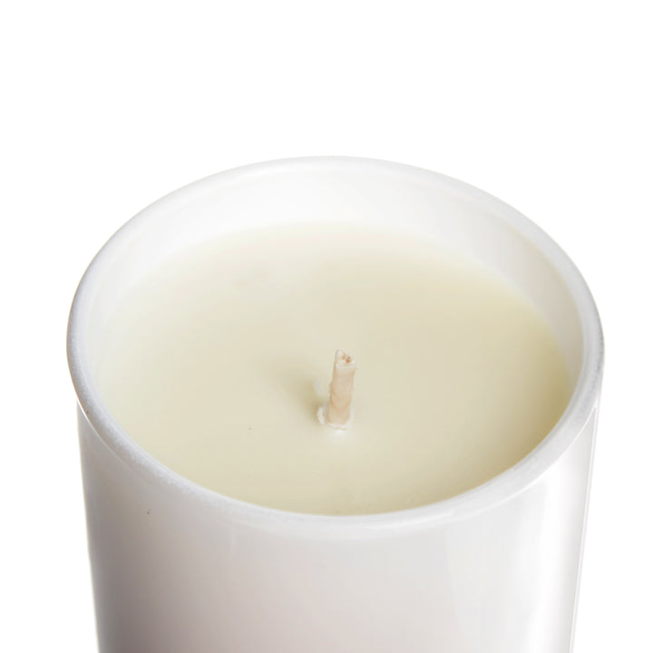 Personalised White Soy Candle - Merry Christmas Detail