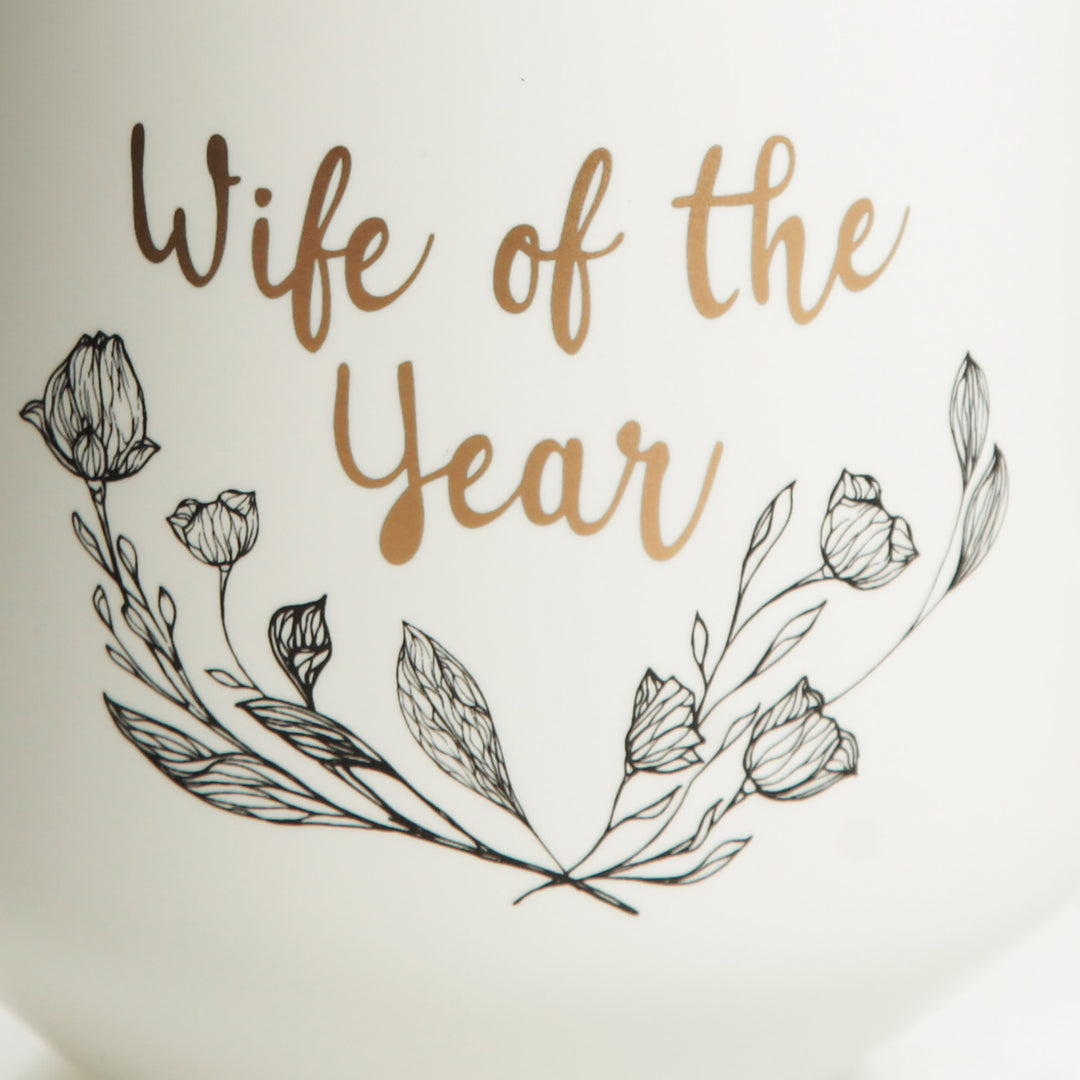 Personalised Wife of the Year Mug