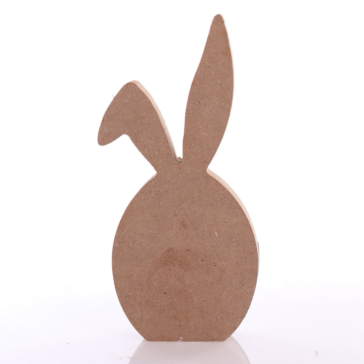 Personalised Wooden Easter Bunny in Egg Ornament - Lilac