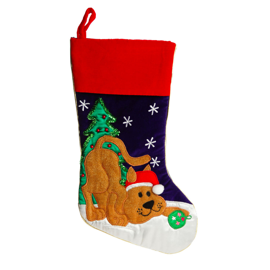 Personalised Cat Christmas Stocking - No writing